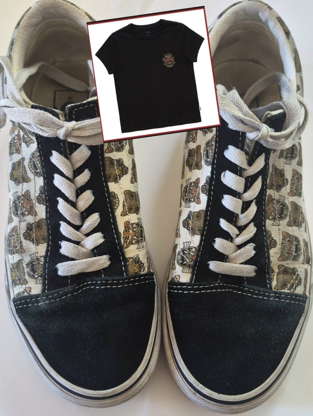 VANS Sneakers Jaguar Graphic Suede Overlay w/ VANS Babydoll Logo Tee